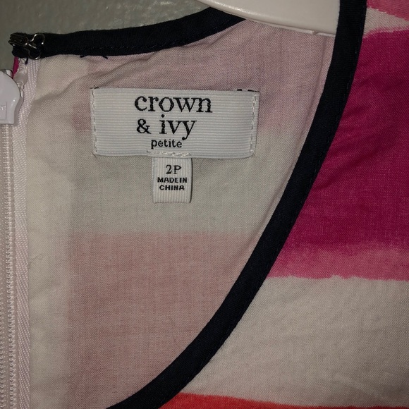 Crown & Ivy striped spring dress - Picture 2 of 4